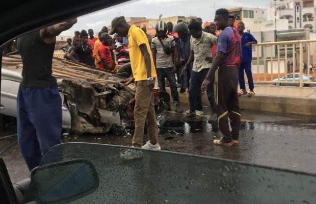 Accident mortel: Un camion malien gros porteur se renverse et tue un ASP.