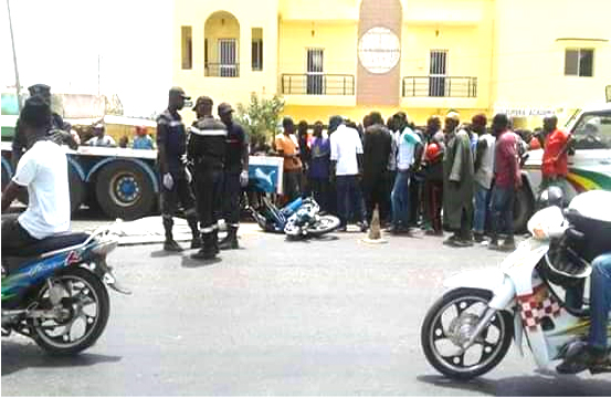 Kédougou: Un ASP violemment tué par un camion malien Kédougou: Un ASP violemment tué par un camion malien