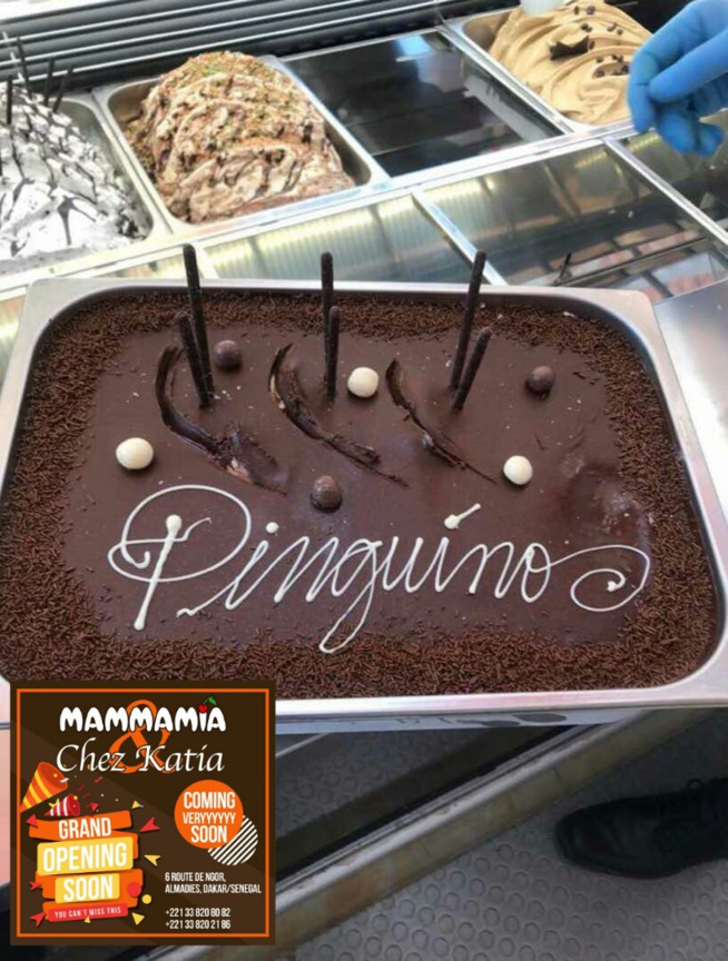 BONNE NOUVELLE: Restaurant "Chez Katia" accueille Mammamia le glacier numéro 1