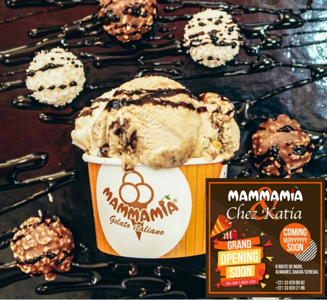 BONNE NOUVELLE: Restaurant "Chez Katia" accueille Mammamia le glacier numéro 1
