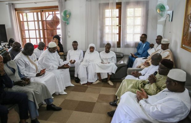 Les condoléances du président Macky Sall chez Ameth Amar, Amath Dansokho, Serigne Modou Kara, Jacques Diouf et Marième Hanne