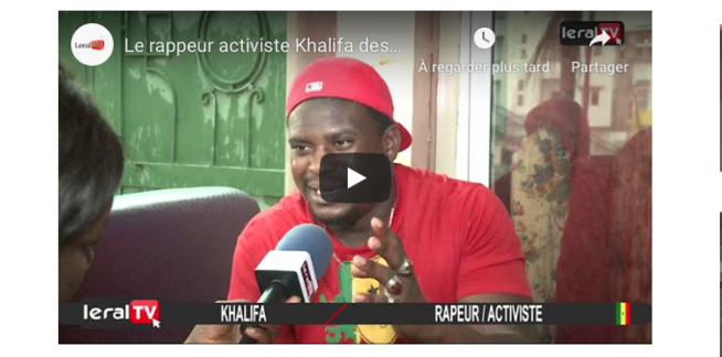 Le rappeur activiste Khalifa descend Idrissa SECK: "Il a déçu le peuple, Il ne sera jamais Président du Sénégal..." Le rappeur activiste Khalifa descend Idrissa SECK: "Il a déçu le peuple, Il ne sera jamais Président du Sénégal..."