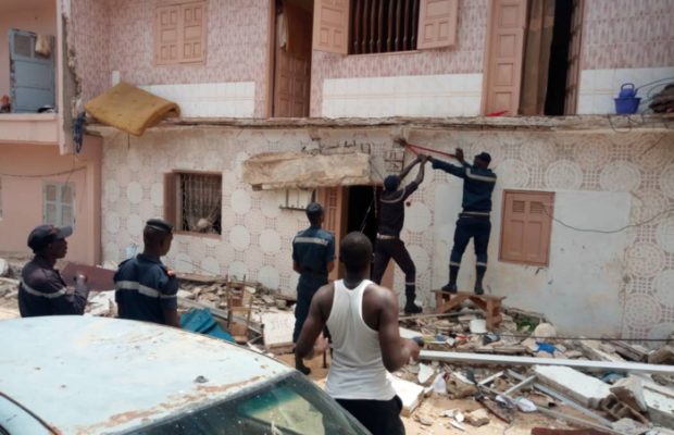 Keur Massar : Un bâtiment s’effondre, fait un mort et un blessé Keur Massar : Un bâtiment s’effondre, fait un mort et un blessé