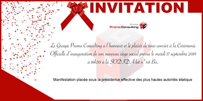 Le Président Mbagnick Diop du MEDS inaugure le nouveau siége de son groupe PROMO CONSULTING ce mardi à 16H au SODIDA.