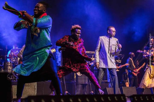 Les images inédits du concert de Youssou Ndour au FOREST NATIONAL DE BRUXELLES: SENEGAL REK LE SLOGAN.