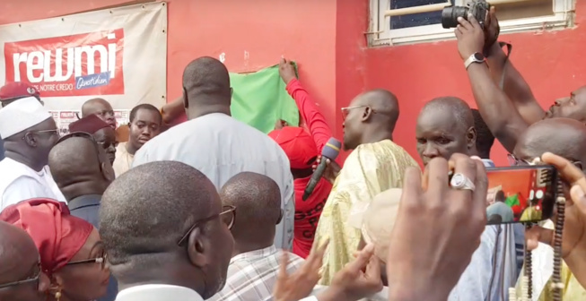 En live de l'inauguration du nouveau siége de PROMO CONSULTING du président Mbagnick Diop qui porte le nom de Serigne Bara Falilou Mbacké.