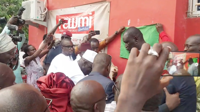 En live de l'inauguration du nouveau siége de PROMO CONSULTING du président Mbagnick Diop qui porte le nom de Serigne Bara Falilou Mbacké.
