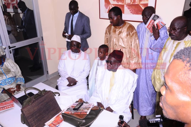 102 Images:Ce que vous avez raté de l'inauguration du nouveau siège du groupe de presse du président Mbagnick Diop qui porte le nom de son marabout Serigne Bara Falilou