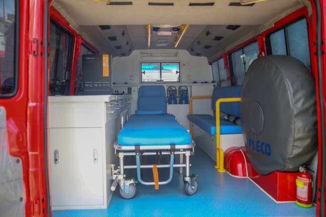 Réception 1er lot de matériel du programme spécial d’équipement de la Brigade nationale des sapeurs-pompiers. Réception 1er lot de matériel du programme spécial d’équipement de la Brigade nationale des sapeurs-pompiers.