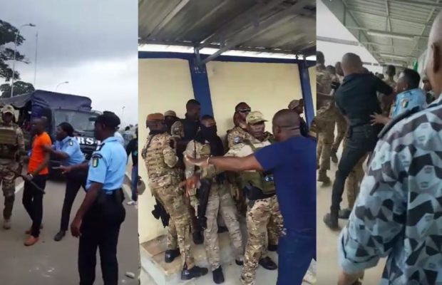 Des militaires ivoiriens débarquent à la préfecture de police d’Abidjan… pour libérer un des leurs Des militaires ivoiriens débarquent à la préfecture de police d’Abidjan… pour libérer un des leurs