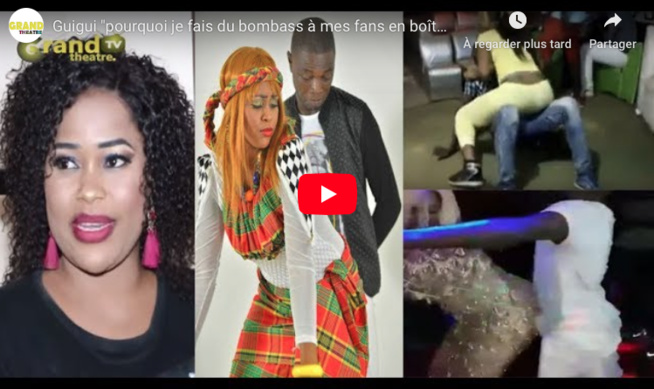 « Bombal » : Les explications surprenantes de GuiGui du concept (Vidéo) « Bombal » : Les explications surprenantes de GuiGui du concept (Vidéo)