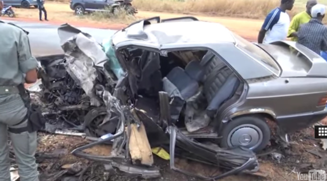 Louga : une collision entre deux véhicules fait 8 morts