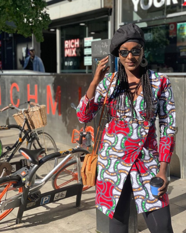 Londres: L’actrice Khalima de la série « Maîtresse d’un homme marié » prend du bon temps avec Cheikhou Kouyaté