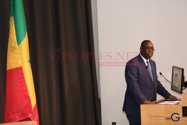 Les images du Macky Sall en visite à l'université de Yale à New Heaven aux USA.