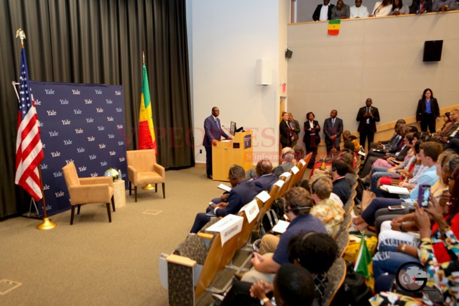 Les images du Macky Sall en visite à l'université de Yale à New Heaven aux USA. Les images du Macky Sall en visite à l'université de Yale à New Heaven aux USA.
