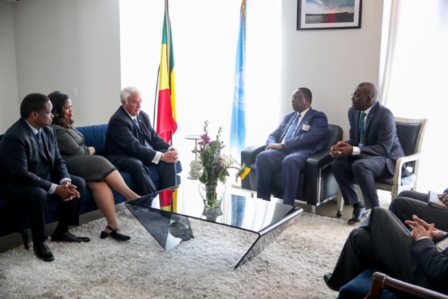 Etats-Unis : Macky Sall fait un don de 60 millions FCfa à l'ONG Mercy Ships Etats-Unis : Macky Sall fait un don de 60 millions FCfa à l'ONG Mercy Ships