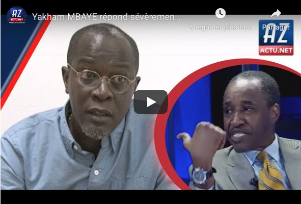 VIDEO - Yakham Mbaye tacle sévèrement Adama Gaye: "Je vais me rabaisser au niveau d'un menteur pour..." VIDEO - Yakham Mbaye tacle sévèrement Adama Gaye: "Je vais me rabaisser au niveau d'un menteur pour..."