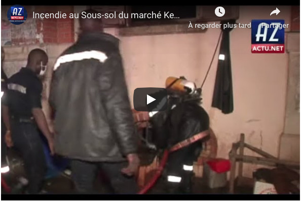 VIDEO - Marché Kermel : L'incendie au sous-sol fait plusieurs dégâts matériels