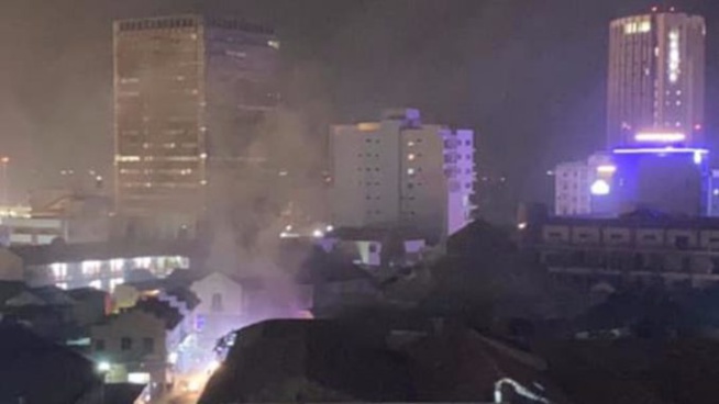 UN INCENDIE MAITRISÉ AU MARCHÉ KERMEL UN INCENDIE MAITRISÉ AU MARCHÉ KERMEL