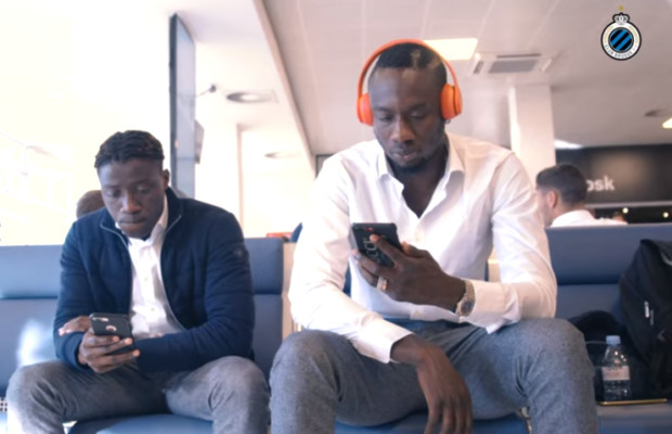 Ligue des champions: Club Brugge Vs Real Madrid, Krépin Diatta est arrivé á Madrid avec ses coéquipiers (Mbaye Diagne et Amadou Sagna) Ligue des champions: Club Brugge Vs Real Madrid, Krépin Diatta est arrivé á Madrid avec ses coéquipiers (Mbaye Diagne et Amadou Sagna)