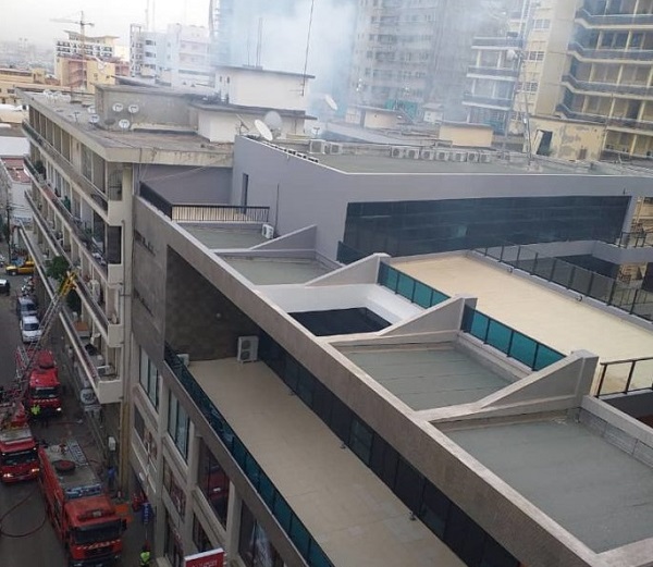 Alerte: Incendie à la Direction du Trésor public Alerte: Incendie à la Direction du Trésor public