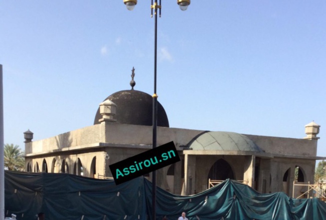 Travaux de réfection du mausolée de Serigne Fallou: Abdoulaye Sylla Ecotra chassé Travaux de réfection du mausolée de Serigne Fallou: Abdoulaye Sylla Ecotra chassé