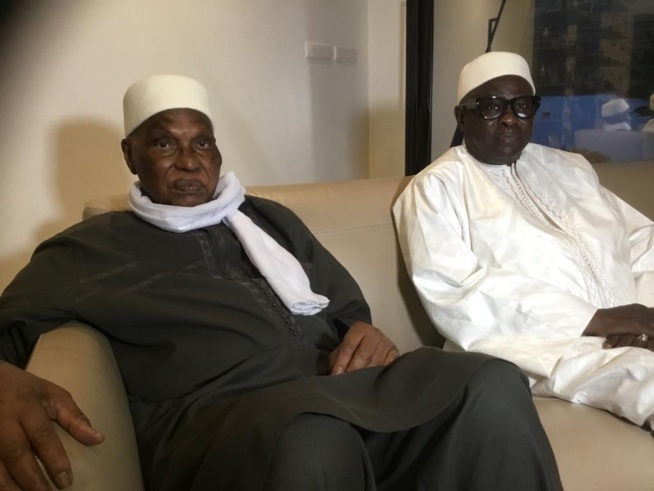 Visite de courtoisie du président de Bokk Gis Gis Pape Diop chez Me Abdoulaye Wade ce lundi 7 octobre 2019