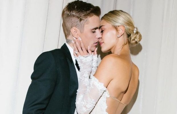 Mariage de Hailey et Justin Bieber : Premières photos, longue robe somptueuse