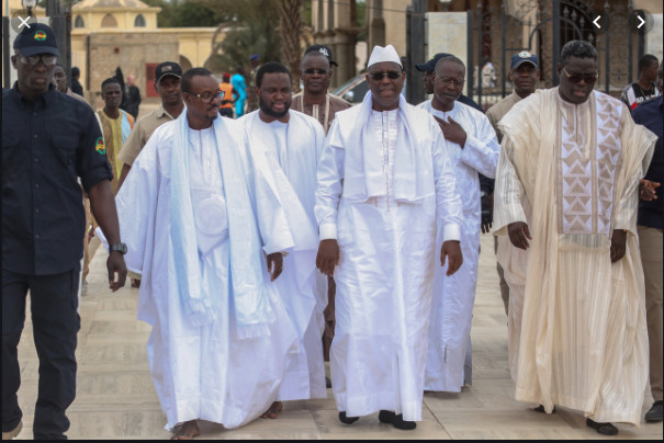 VIDEO- Arrivée du Président Macky Sall à Touba