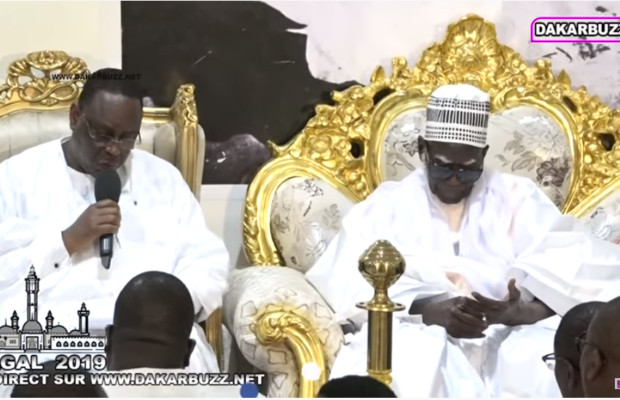 Macky Sall à Serigne Mountakha Mbacké: « JEUREUJEUF » Macky Sall à Serigne Mountakha Mbacké: « JEUREUJEUF »