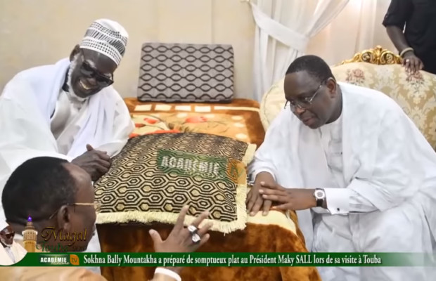 Sokhna Bally Mountakha a préparé de somptueux plats au Président Maky SALL lors de sa visite à Touba