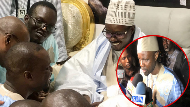Vidéo: Les premiers mots de Ousmane Sonko après sa rencontre avec Serigne Bass Abdou Khadr à Touba…