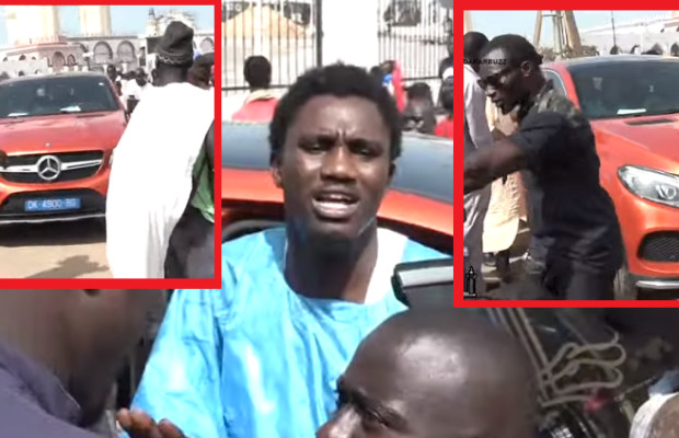 Magal de Touba: L’arrivée de Wally Ballago Seck à Touba Magal de Touba: L’arrivée de Wally Ballago Seck à Touba