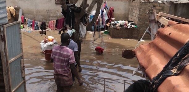 Koungheul: plusieurs maisons emportées par les fortes pluies de la nuit dernière