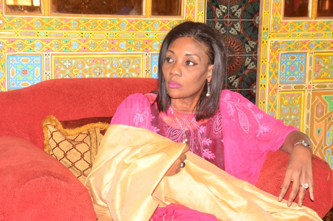 Sokhna Oumou Sy Dabakh,nouvelle femme d’Ahmed Khalifa accueille chaleureusement Khalifa Sall dans son palais