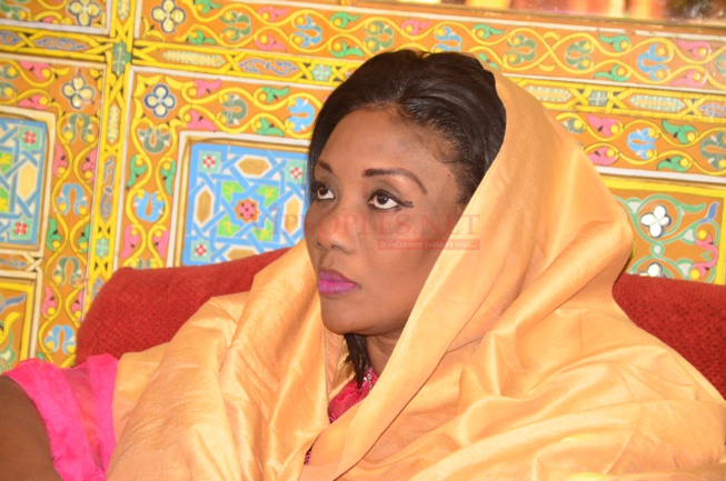Sokhna Oumou Sy Dabakh,nouvelle femme d’Ahmed Khalifa accueille chaleureusement Khalifa Sall dans son palais