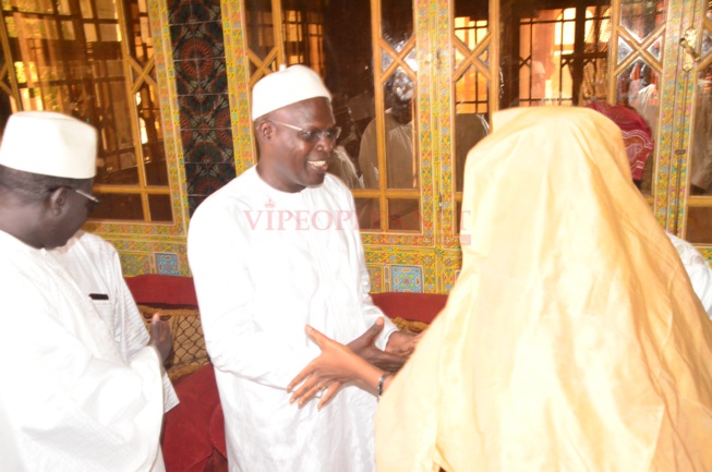 (37 Photos): Après sa sortie de prison, Khalifa Sall rend visite à Ahmed Khalifa Niasse