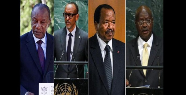 Découvrez ces présidents africains qui ont modifié la constitution pour rester au pouvoir
