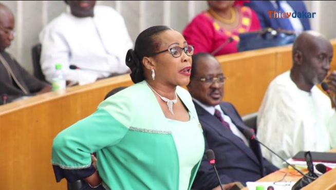 Assemblée nationale: Mame Diarra Fam donne les raisons du limogeage de Sory Kaba Assemblée nationale: Mame Diarra Fam donne les raisons du limogeage de Sory Kaba