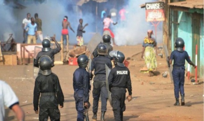 Manifestations en Guinée: 46 Sénégalais arrêtés Manifestations en Guinée: 46 Sénégalais arrêtés