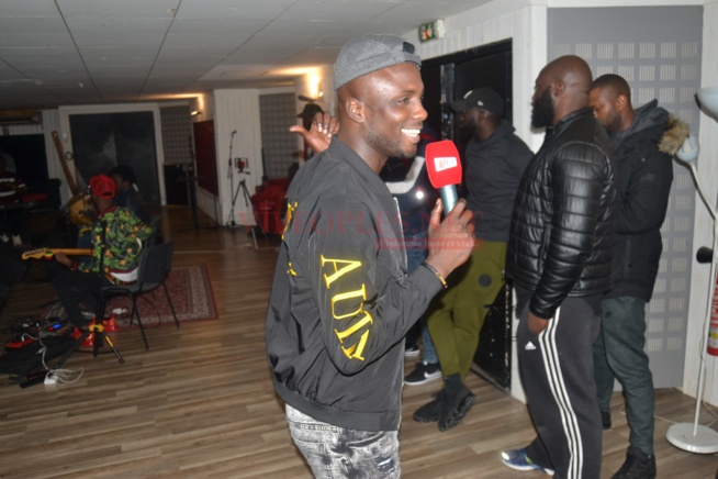 Les 96 images de la répétition de Waly Seck et ses musiciens à Paris.