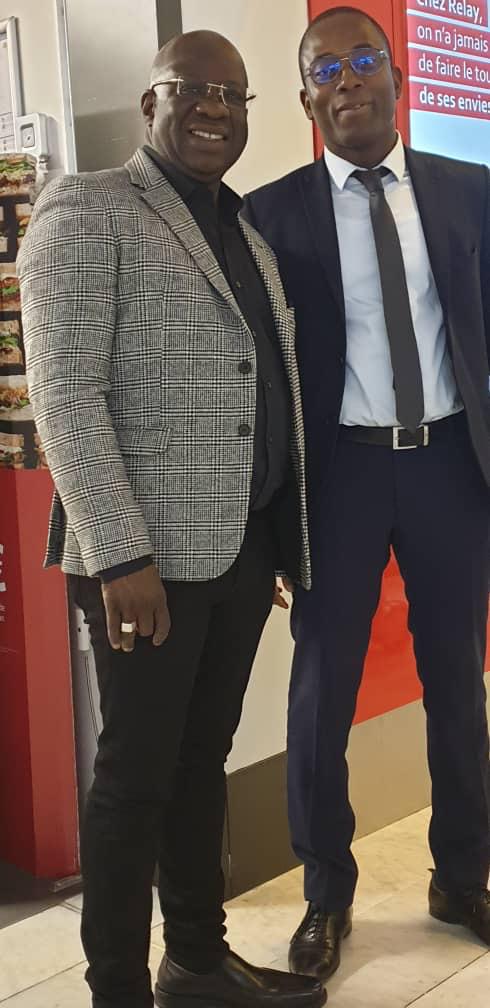 Arrivé du Président Mbagnick Diop ce jour à Paris pour l'organisation pratique des African Leardership Awards à Paris Arrivé du Président Mbagnick Diop ce jour à Paris pour l'organisation pratique des African Leardership Awards à Paris