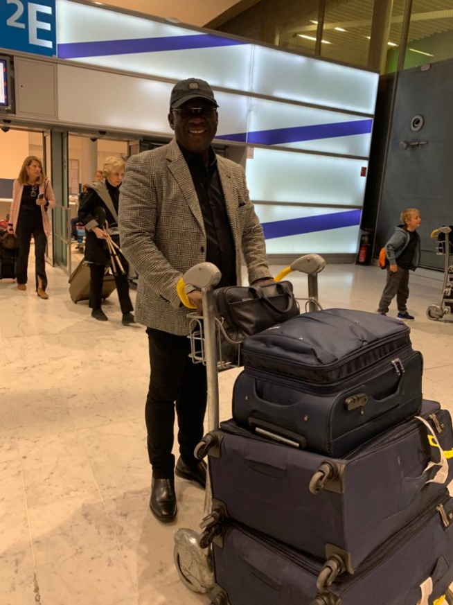 Arrivé du Président Mbagnick Diop ce jour à Paris pour l'organisation pratique des African Leardership Awards à Paris