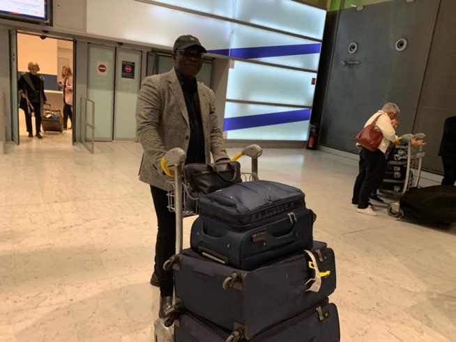 Arrivé du Président Mbagnick Diop ce jour à Paris pour l'organisation pratique des African Leardership Awards à Paris