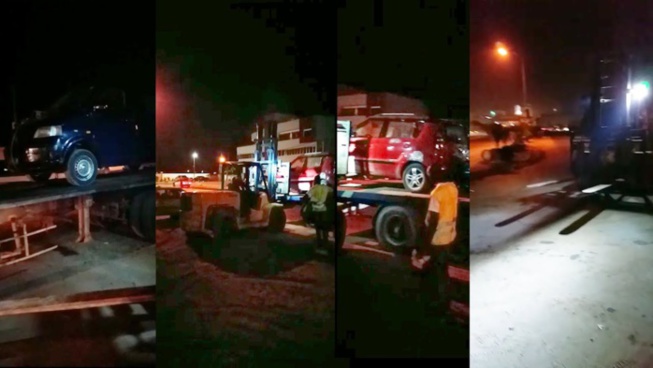 Deuxième opération de désencombrement de l'ancienne piste: 11 personnes interpellées Deuxième opération de désencombrement de l'ancienne piste: 11 personnes interpellées