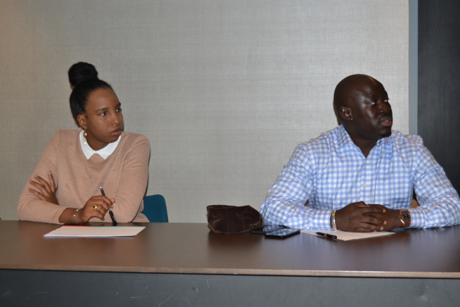 VIDEO ET IMAGES: Direct Paris le président Mbagnick Diop en séance de réunion avec son staff pour la grande réussite des African Leadership Awards ce 02 Novembre au Meridien Etoiles.