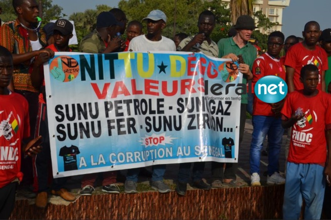 Marche pacifique pour soutenir le peuple Comorien et Guinéen: les activistes ont massivement répondu à l'appel