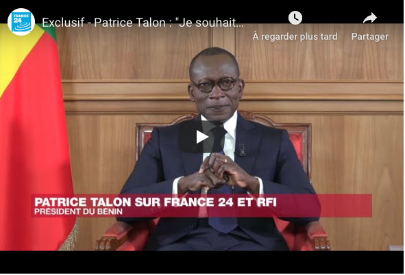 Le président Patrice Talon souhaite le retour de Boni Yayi au Bénin Le président Patrice Talon souhaite le retour de Boni Yayi au Bénin