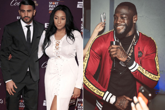 Sa femme draguée par Deontay Wilder, Riyad Mahrez fou de rage Sa femme draguée par Deontay Wilder, Riyad Mahrez fou de rage