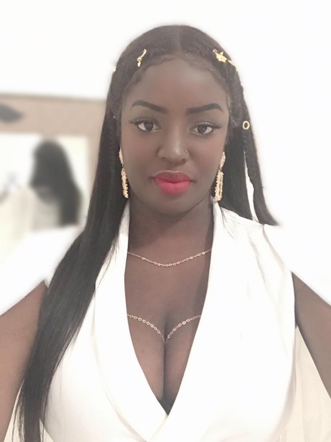 L'actrice Kiné Guéye rayonnante le jour de son anniversaire.